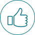 icon thumbs up